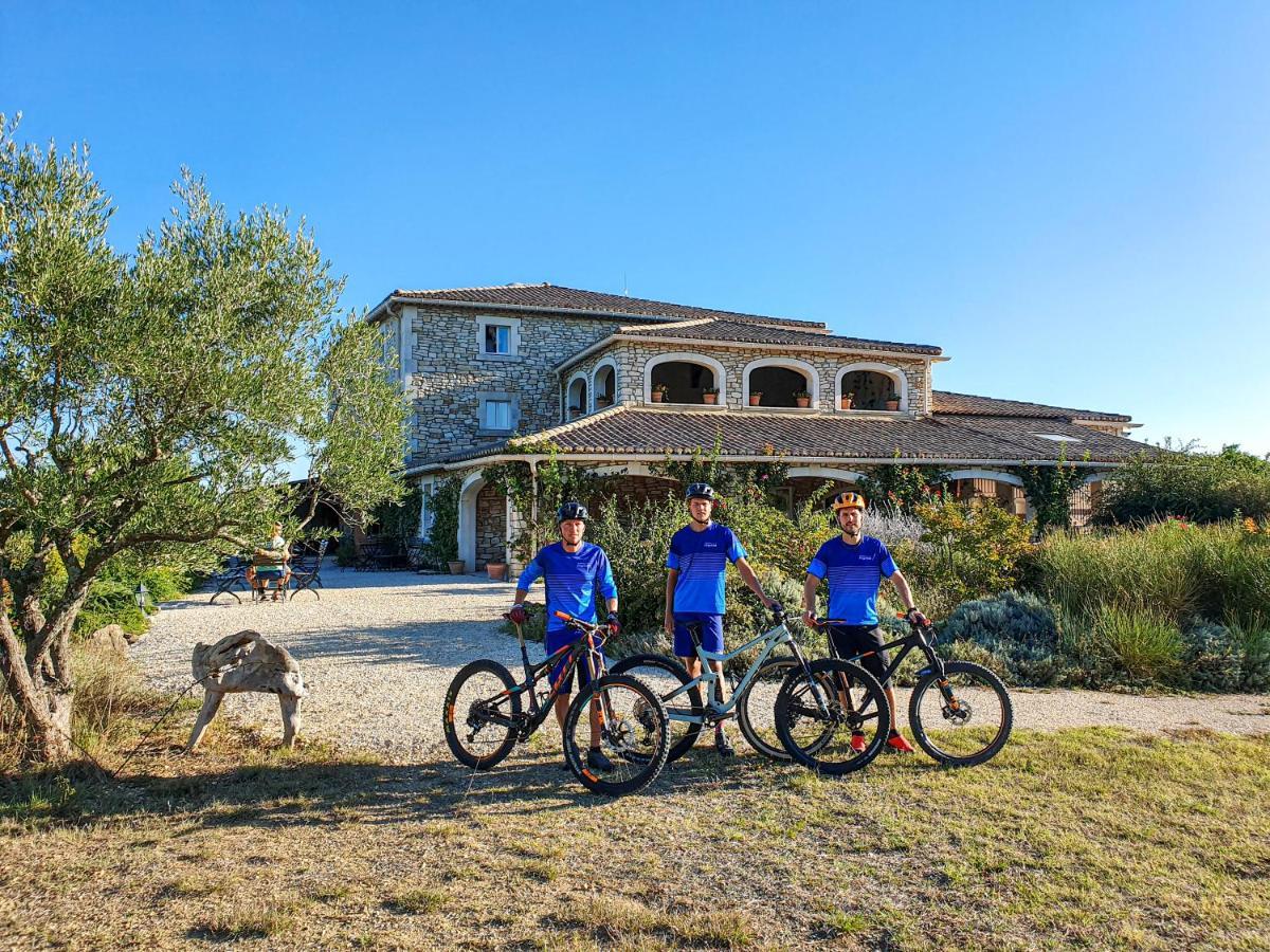 Domaine Du Frigoulet Hotel Vagnas Bagian luar foto