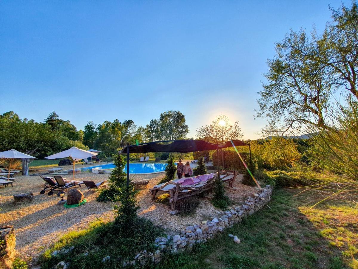 Domaine Du Frigoulet Hotel Vagnas Bagian luar foto
